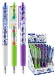 M&G Animals Know 0, 5 mm-es golyóstoll, kék toll (3 kivitel)