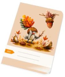 KRPA 523-as jegyzetfüzet, A5, 20 lap, vonalas