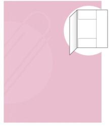 Papiernik Tárolótérkép 3 füllel EKO 253 összehajtva - rózsaszín