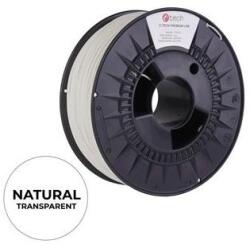 C-TECH Nyomtatózsinór (filament) C-TECH PREMIUM LINE, PETG, átlátszó, 1, 75 mm, 1 kg 3DF-P-PETG1.75-TRA