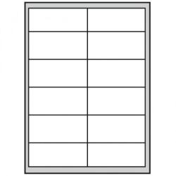 Agipa Univerzális címkék 97x42, 4mm Agipa A4 100 lap