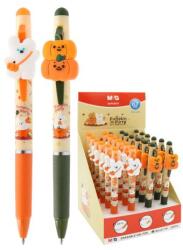 M&G Gél toll, gumírozható M&G Pumpkin, hegye 0, 5 mm, kék töltet (2 kivitel)