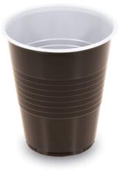 WIMEX Automata csésze (PS) barna/fehér Ø70mm 150ml [100 db]