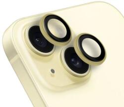 OBAL: ME TETŐ: ME lencsevédő Apple iPhone 15/15 Plus készülékhez, sárga 8596311278945