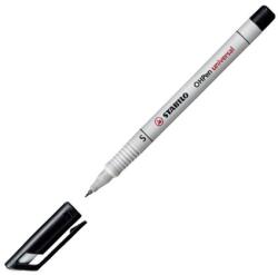 STABILO Nem állandó marker, 0, 4 mm, STABILO OHPen S univerzális, fekete