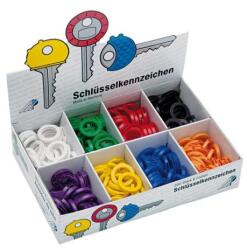 WEDO kulcstartó jelölők, színkeverék, 200 db