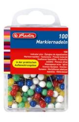Herlitz biztosítótű, színmix, 100 db