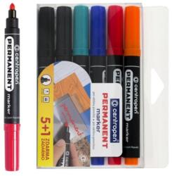 Centropen 8566/5+1 permanens marker készlet