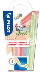 Pilot Kiemelő PILOT Frixion Light Natural Colors - 6 db-os készlet
