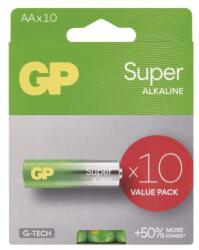 GP Batteries Alkáli elem GP Super LR6 (AA) 10 db