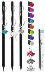 Junior HB Diamond grafit ceruza + medál, színek/medálok keveréke