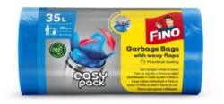 FINO Easy pack 35 ℓ-es rögzítőzsákok, 15 mikronos, 50 x 55 cm, kék (30 db)