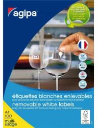 agipa Univerzális, eltávolítható címkék 210x297mm Agipa A4 100 lap