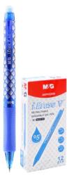 M&G Roller gél kék/gumi M&G visszahúzható, hegye 0, 5 mm