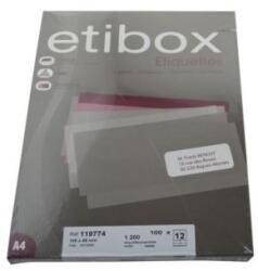 etibox Univerzális címkék 105x48mm Etibox A4 100 lap