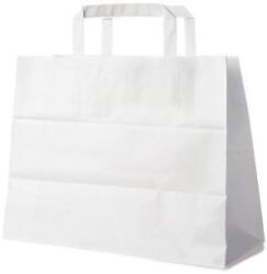 WIMEX Papírzacskó fehér 32+16 x 27 cm [50 db]