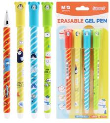 M&G Görgős gél/gumi M&G iErase S Arctic Adventure 0, 5 mm, kék/4 db-os készlet
