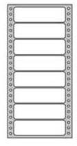 APLI Tabulátor címkék 101, 6x36 mm APLI 1 sor