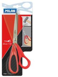 MILAN Olló MILAN irodai piros 20 cm - buborékfólia