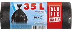 Alufix Szemeteszsákok 35 l /30 db, Economy, 8 mik. , 49 x 60 cm, fekete, HDPE