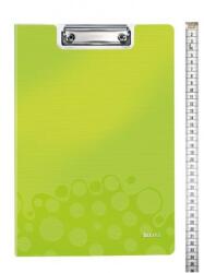 Leitz WOW csipeszes tábla, metálzöld