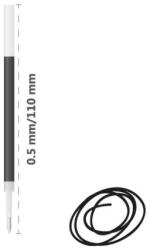 M&G G-7i utántöltő gél (hegy 0, 7 mm) - fekete