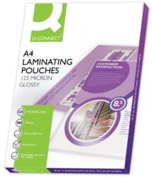 Q-CONNECT Lamináló fóliák Q-Connect 216x303 A4 125mic