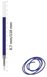 M&G Gél utántöltő G-7i (0, 7 mm-es hegy) - kék