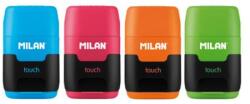 MILAN Radír + reszelő /2 lyukú MILAN COMPACT TOUCH (mix /ár 1db)