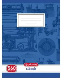 Herlitz 560 jegyzetfüzet, A5, átlátszó, 70g/m2