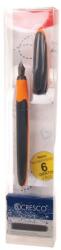 Cresco Golyóstoll X Pen + 6 golyó - fekete-narancs