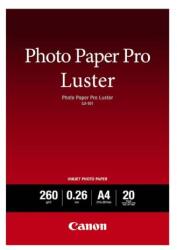 Canon Photo Paper Pro Luster, LU-101, fotópapír, fényes, 6211B006, fehér, A4, 260 g/m2, 20 db, tintasugaras