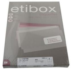etibox Univerzális címkék 105x148, 5 mm Etibox A4 100 lap