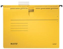 Leitz ALPHA függesztett mappa gyorsfűzővel, sárga