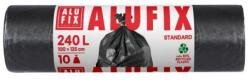 Alufix Nehéz hulladékzsákok 240 l / 10 db, 35 mikron, 100 x 125 cm, fekete, LDPE