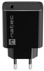 NATEC Univerzális töltő Natec RIBERA 20W 1X USB-C, fekete NUC-2060