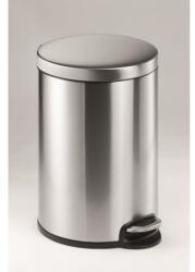 DURABLE Rozsdamentes acél kosár pedállal, 20 fokos lépésekben