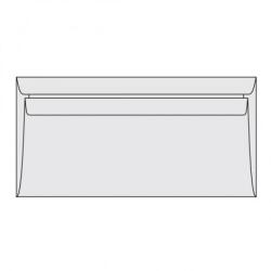 Harmanec-Kuvert Boríték DL 110x220 mm öntapadós, 25 db
