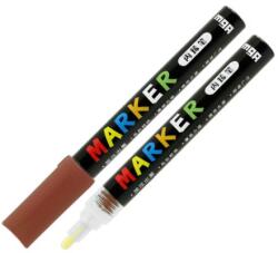 M&G akril marker 2 mm, barna piros S413