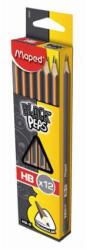 Maped Grafit ceruza MAPED "BLACK' PEPS" HB 1db