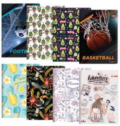 Junior Notebook A4, vonalas 444, 40 lap, exkluzív "A