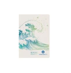 Herlitz Greenline gyapjú jegyzetfüzet A6 32 lapos vonalas