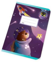 KRPA 512-es jegyzetfüzet A5 10 vonalas lap