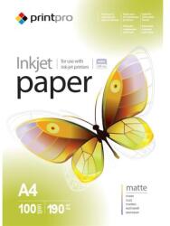 PrintPro Fotopapier - A4 / 190g - matný, 100 ks v balení
