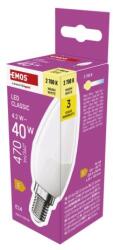 EMOS LED CLS GYERTYA 4, 2 W (40 W) 470 lm E14 WW 1525731236
