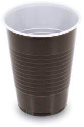 WIMEX Kávéscsésze (PP) barna/fehér Ø70mm 180ml [15 db]