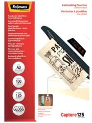 Fellowes lamináló fóliák 303x426 A3 125mic ragasztóval