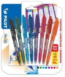 Pilot Roller gél/gumi PILOT Frixion Ball 0, 7 mm színkeverék 8 db + órarend