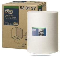 Tork 1 rétegű tisztítókendő. TORK nagy teherbírású fehér papír, 107 m-es tekercs, W2
