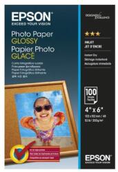 Epson fotópapír, C13S042548, fotópapír, fényes, fehér, 10x15cm, 4x6", 200 g/m2, 100 db, tintasugaras